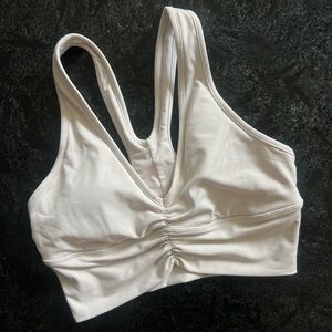 Alo Wild Thing Bra Ivory